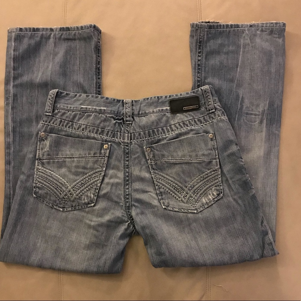 Buckle Black Jeans - Nine Fit 34x32